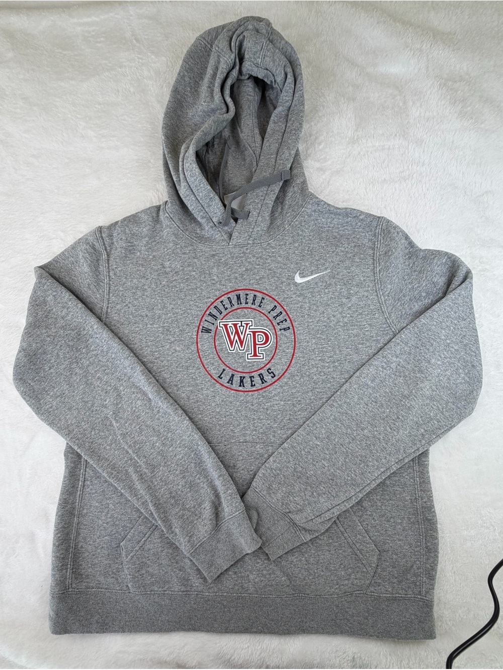 Nike Gray WP Lakers Crewneck Hoodie